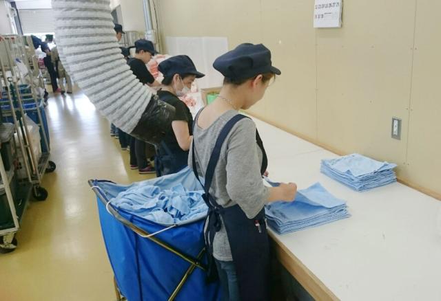  12 nữ đơn hàng giặt là LƯƠNG KHỦNG tại Aichi, Nhật Bản